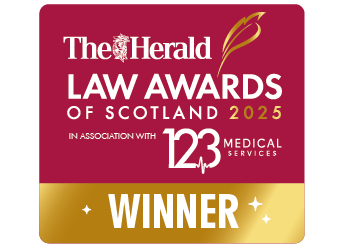 Innovation Award at the Herald Law Awards of Scotland 2025 logo